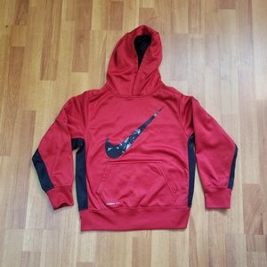 Nike Therma-Fit hooded Sweatshirt boy's Medium